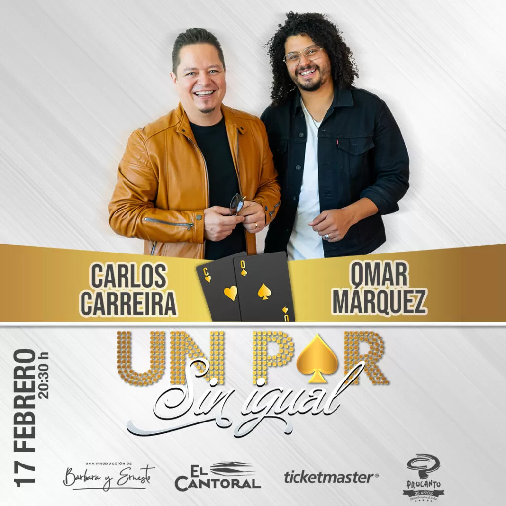 Carlos Carreira y Omar Márquez evento 17 febrero