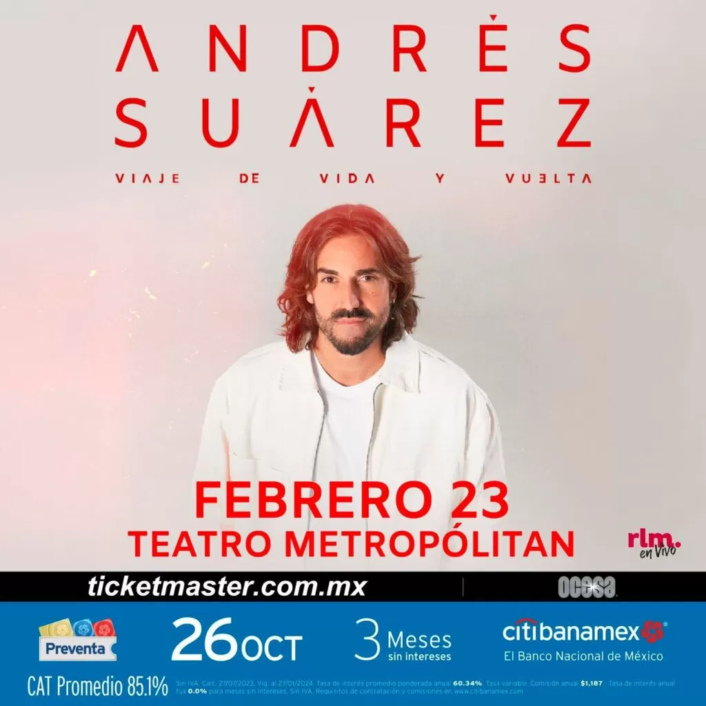 Andrés Suárez evento febrero24