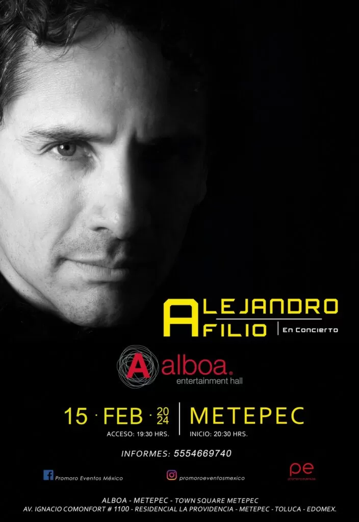 Alejandro Filio evento 15 febrero