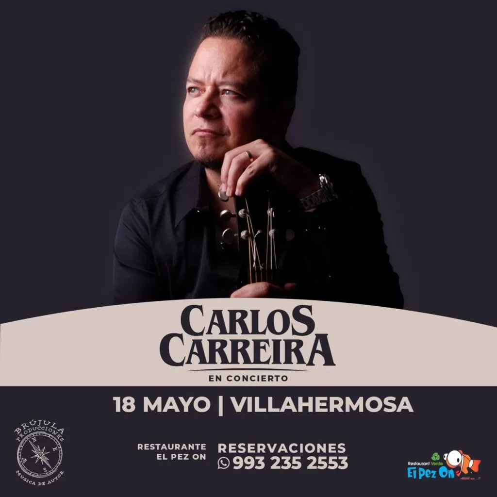 Carlos Carreira evento 18 mayo
