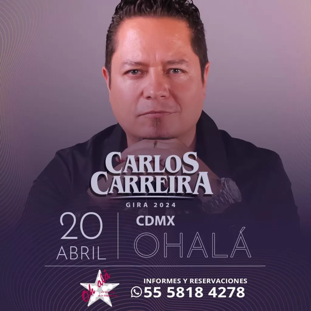 Carlos Carreira evento 20 abril