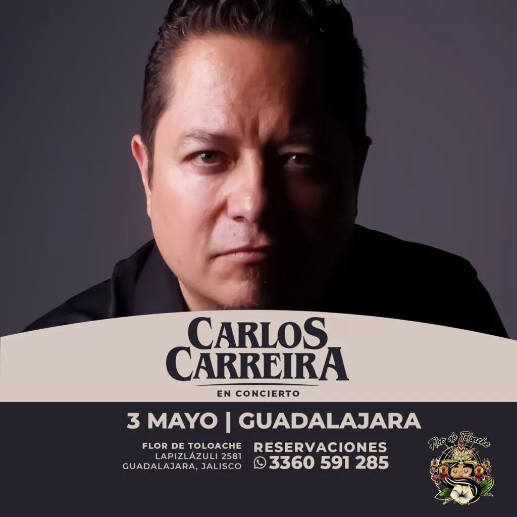 Carlos Carreira evento 3 mayo