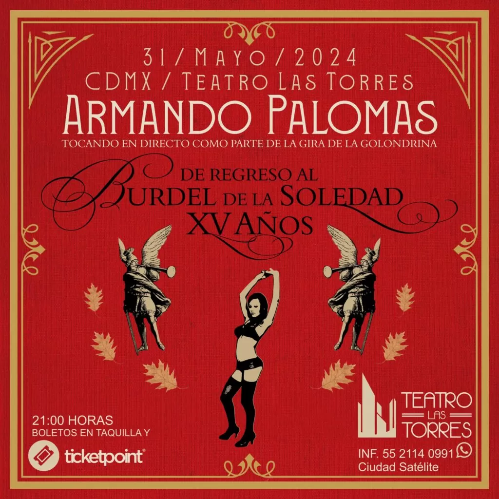 Armando Palomas evento 31 mayo