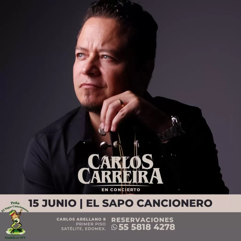 Carlos Carreira evento 15 junio