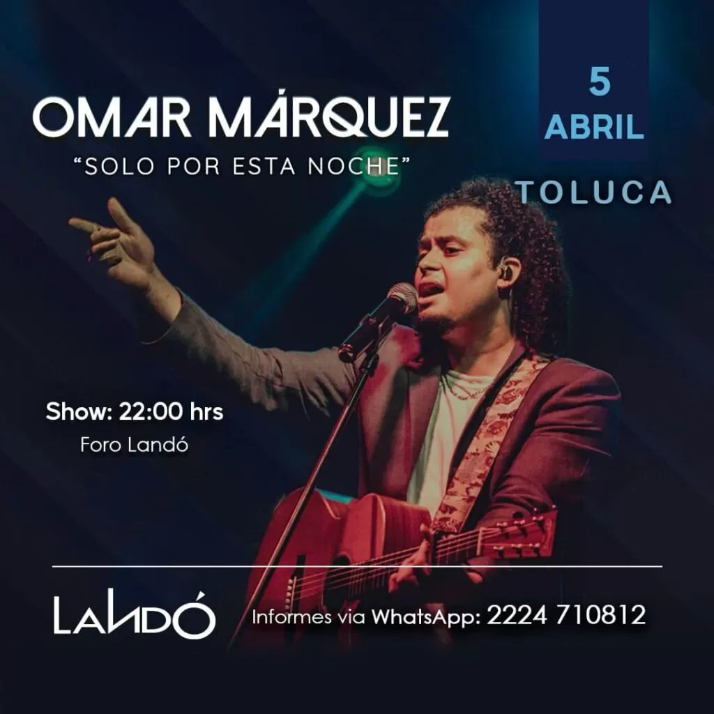 Omar Márquez evento 5 abril