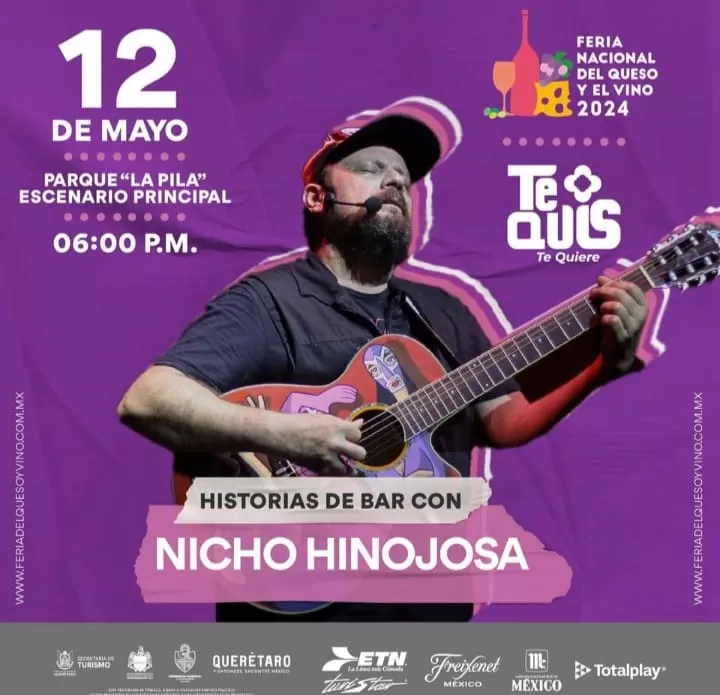 Nicho Hinojosa evento 12 mayo