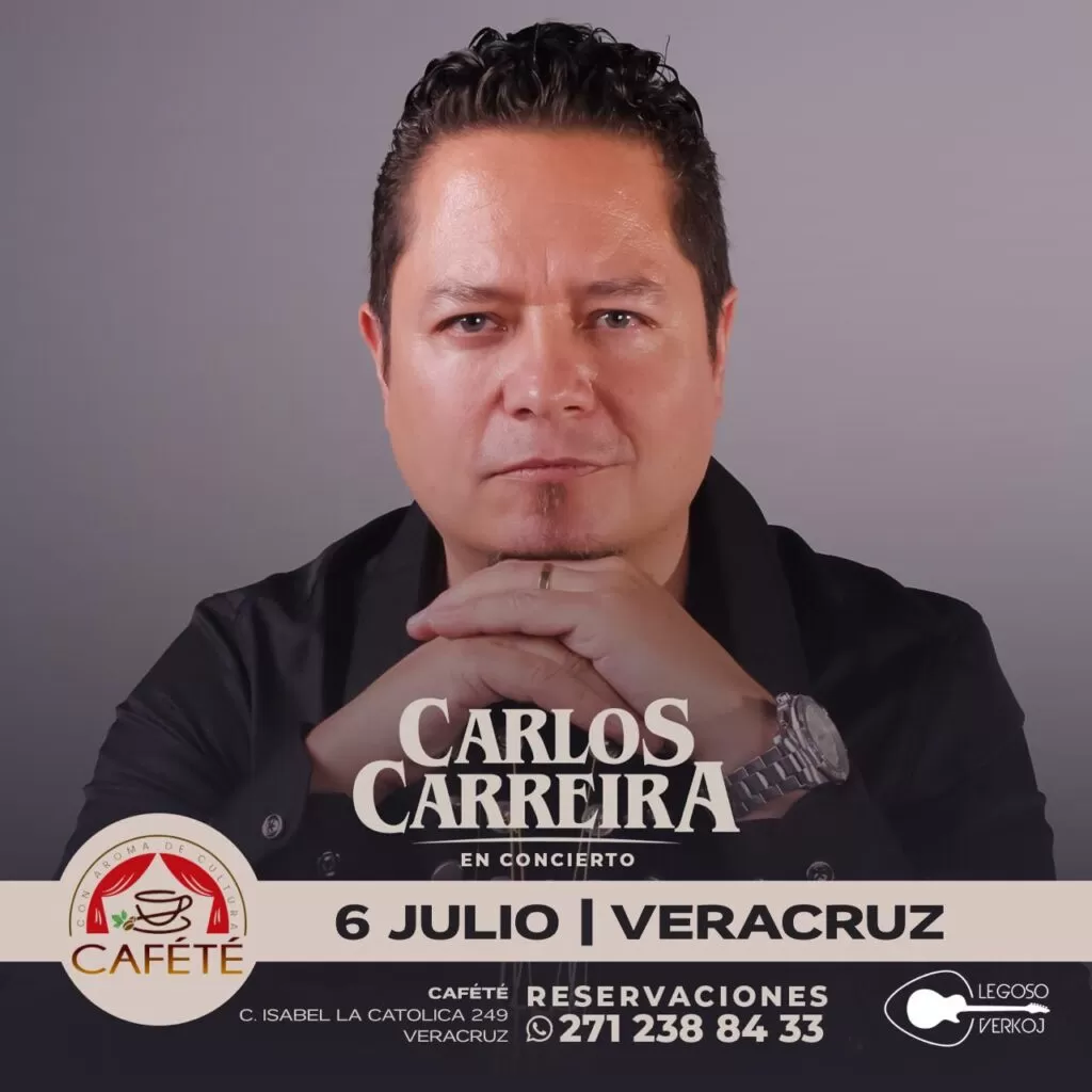 Carlos Carreira evento 6 julio