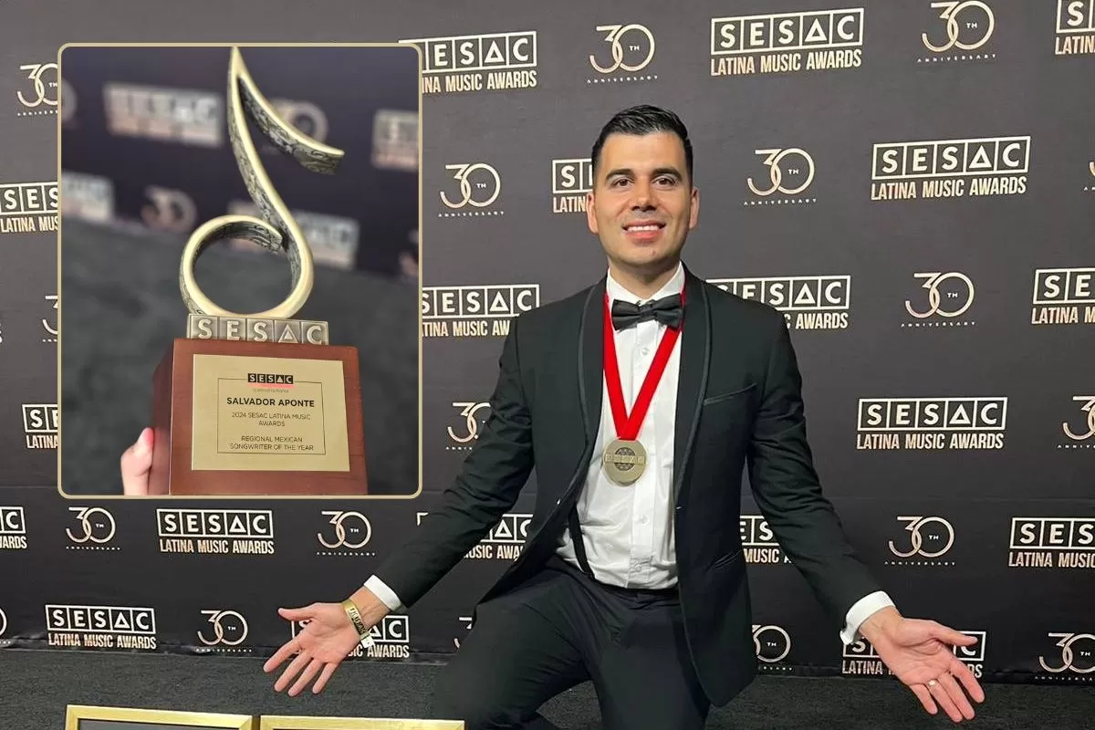 Orgullo y Talento: Salvador Aponte Gana el Premio SESAC al Compositor del Año Orgullo y Talento: Salvador Aponte Gana el Premio SESAC al Compositor del Año